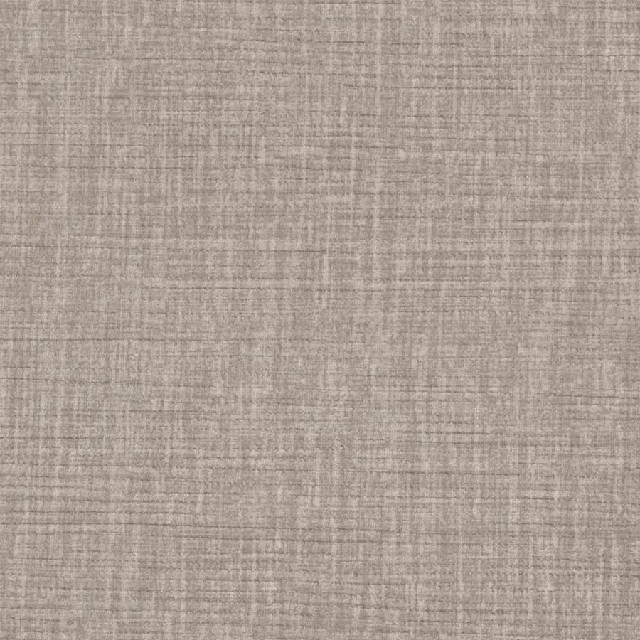 Canapé panoramique convertible avec coffre en tissu taupe - Angle gauche